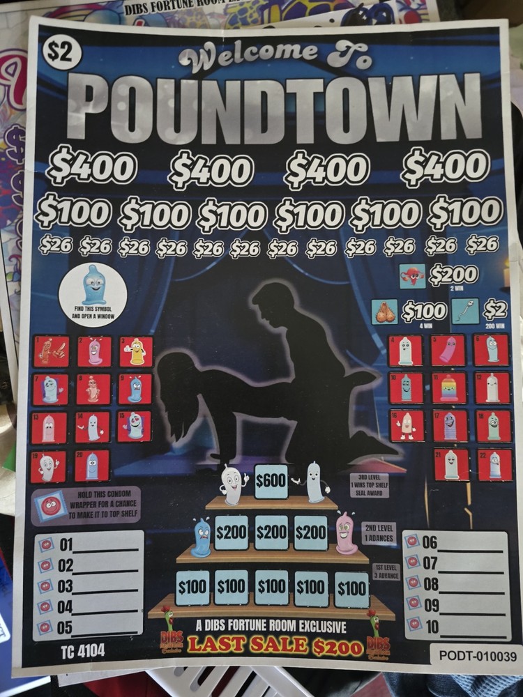 Pull Tab Game - Profit $2,388