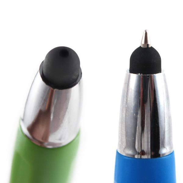 5pc 3-in-1 Capacitive Touch Screen Stylus + Ballpoint Pen + LED Flashlight iPad