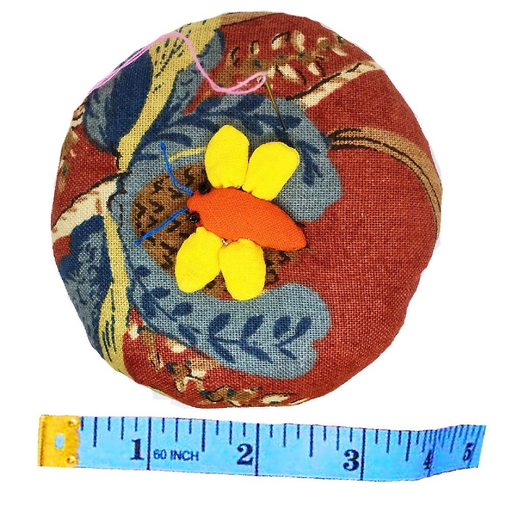 PeavyTailor Emery Pin Cushion 10 oz Needle Storage Organizer Handmade