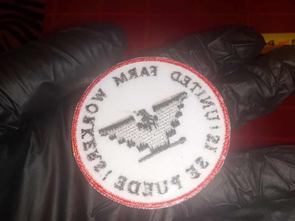 United Farm Workers "si se puede" iron on patch