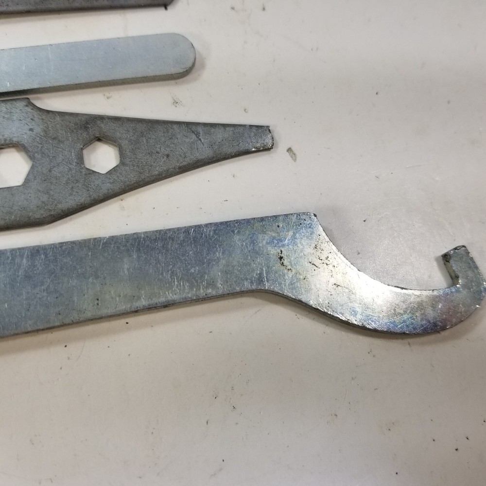 Lot of Spanner / Paint Spray Gun Multi-Wrench Tools