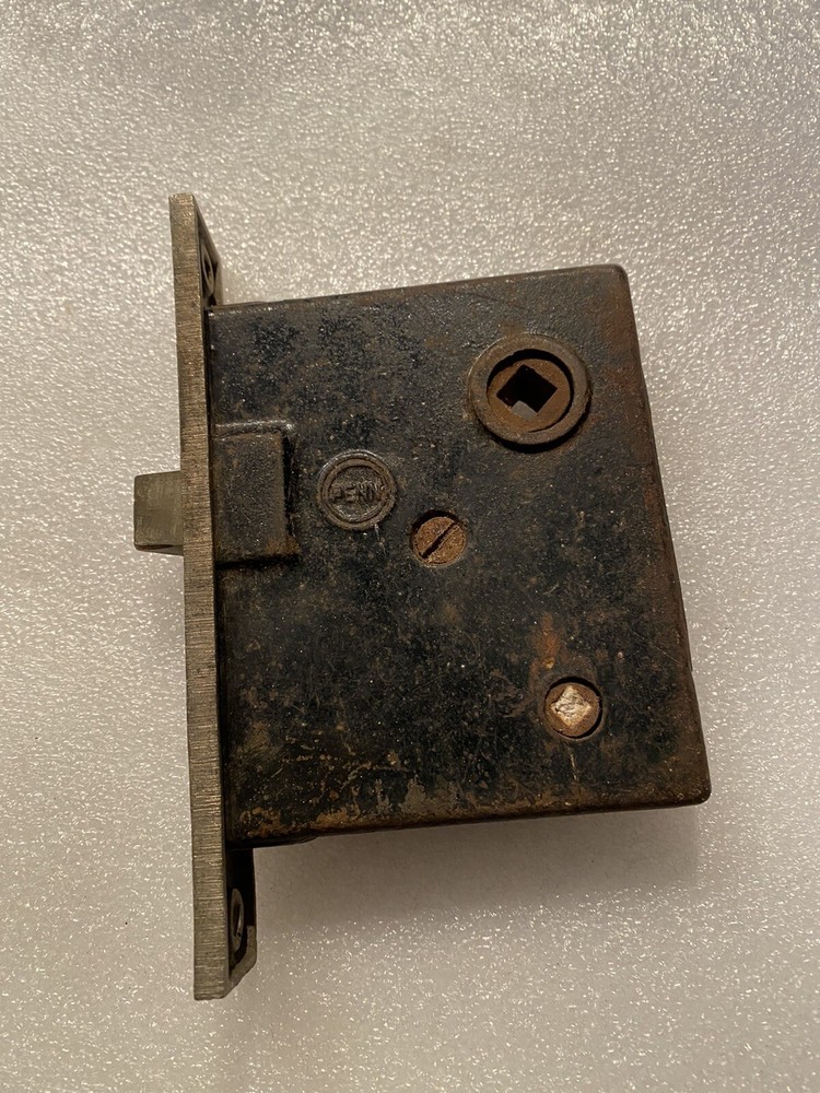 Antique Penn Private Mortise Brass Faceplate