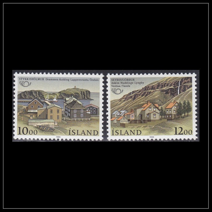 Iceland - 1986 (603-604) Mint never Hinged