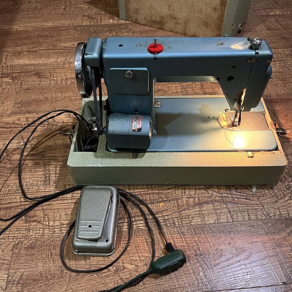 Vintage Morse Super Dial sewing machine Tested And Working