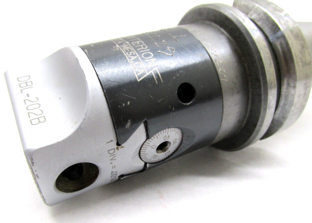 CRITERION 1/2" BORING HEAD w/ BT40 SHANK - #DBL-202B