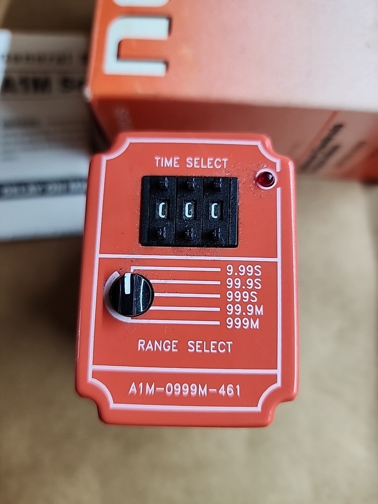 NCC A1M- 0999M-461 Time Delay Relay 120v