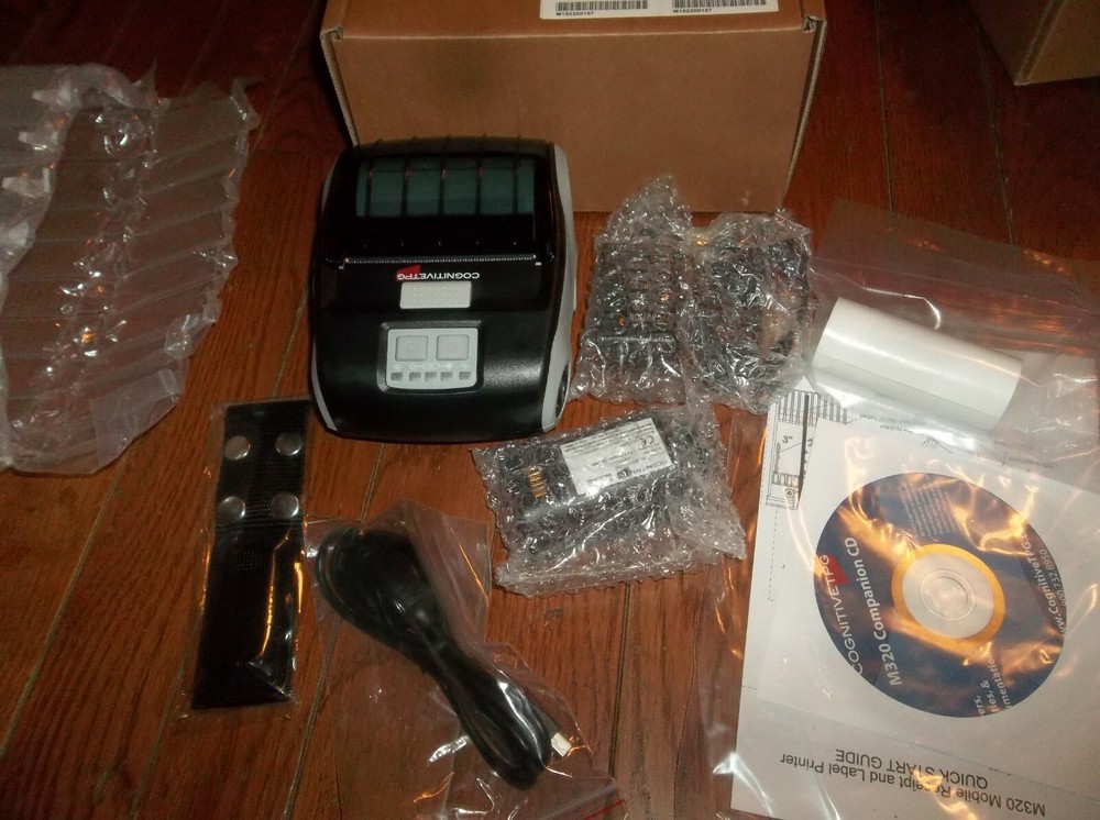 COGNITIVE TPG M3 PRINTER, M320-Y010-100, M320, Mobile Receipt Label Printer Kit
