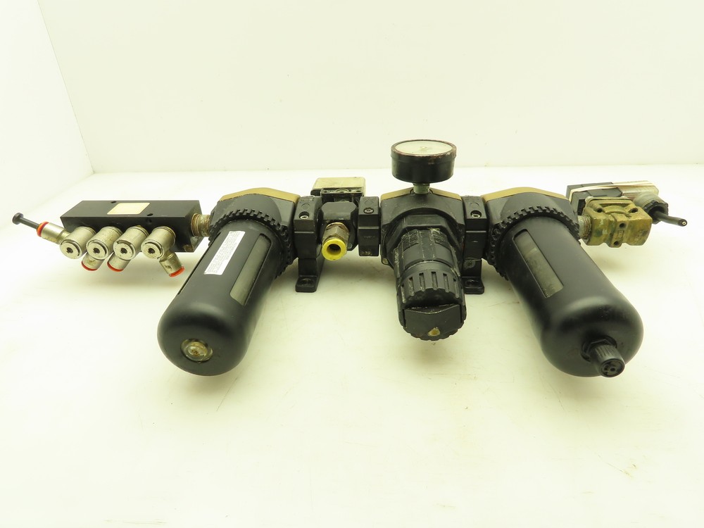 Ross MD451PSB42 Pneumatic Inline Lubricator Air Filter Regulator Assembly