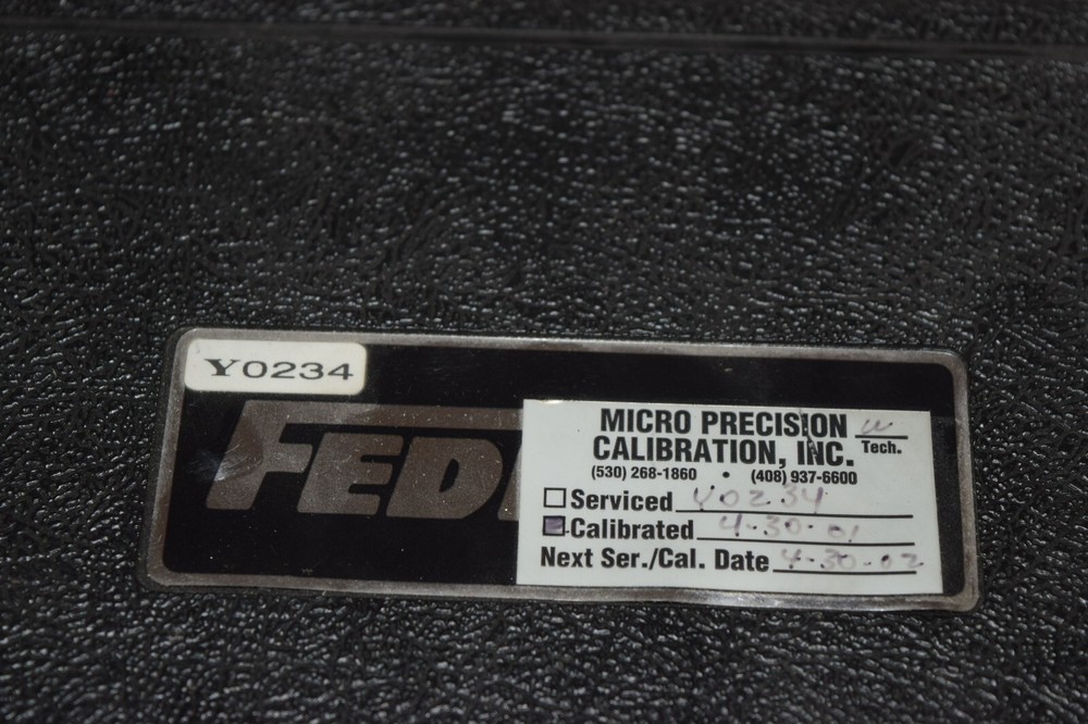 Federal Magnification Test Kit D-5000 D-8000