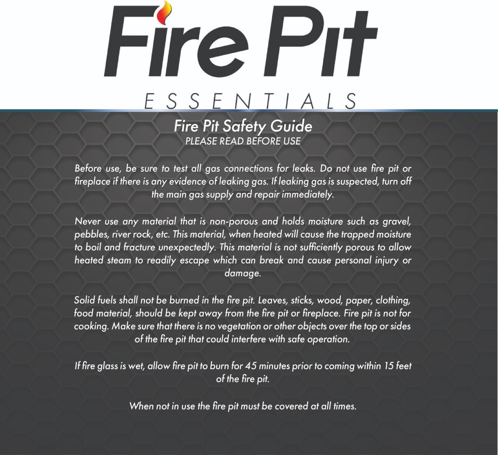 Ruby - Fire Glass Beads for Indoor and Outdoor Fire Pits or Fireplaces
