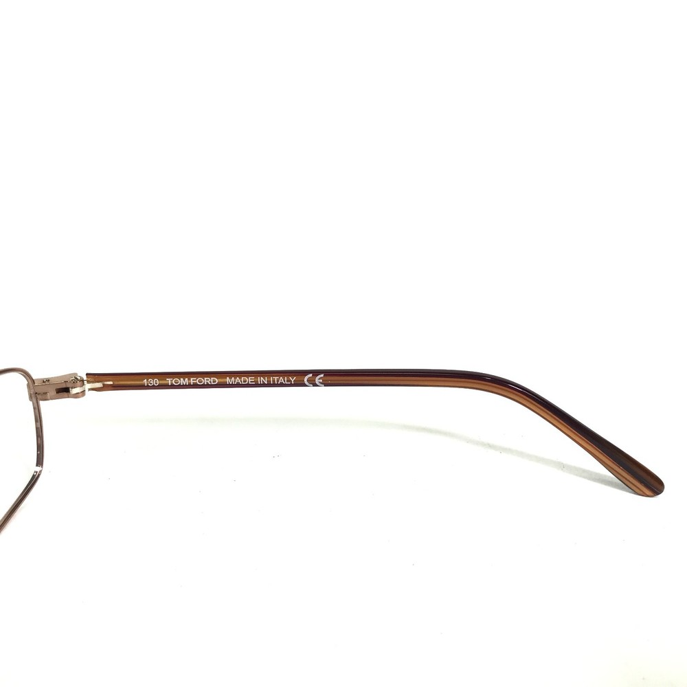 Tom Ford Eyeglasses Frames TF5024 268 Brown Rectangular Full Wire Rim 54-16-130