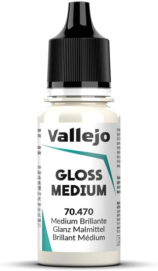 Professional High-Gloss Acrylic Medium 17ml | Safe & Versatile for All Artwork