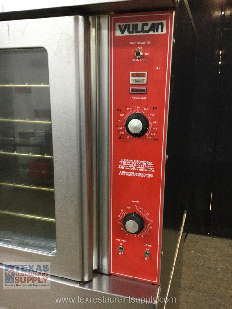 Vulcan VC4GD-10 Gas Double Stack Full Size Convection Oven