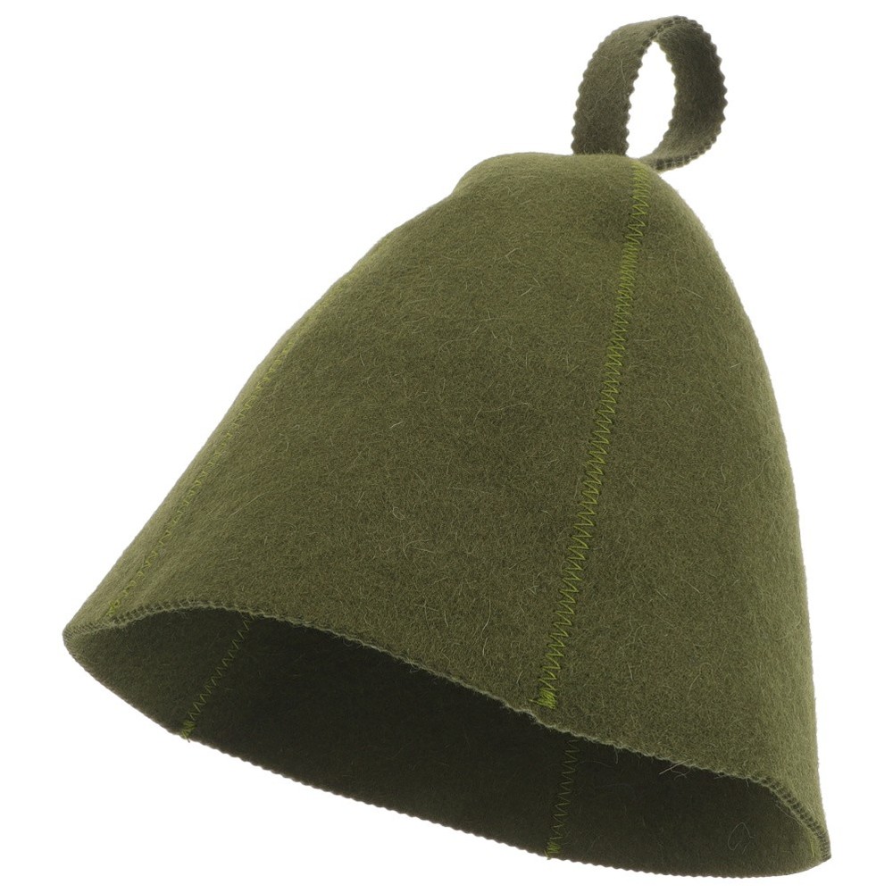 Lightweight Sauna Hat Wool Bath Cap for Comfortable Bathing Experience