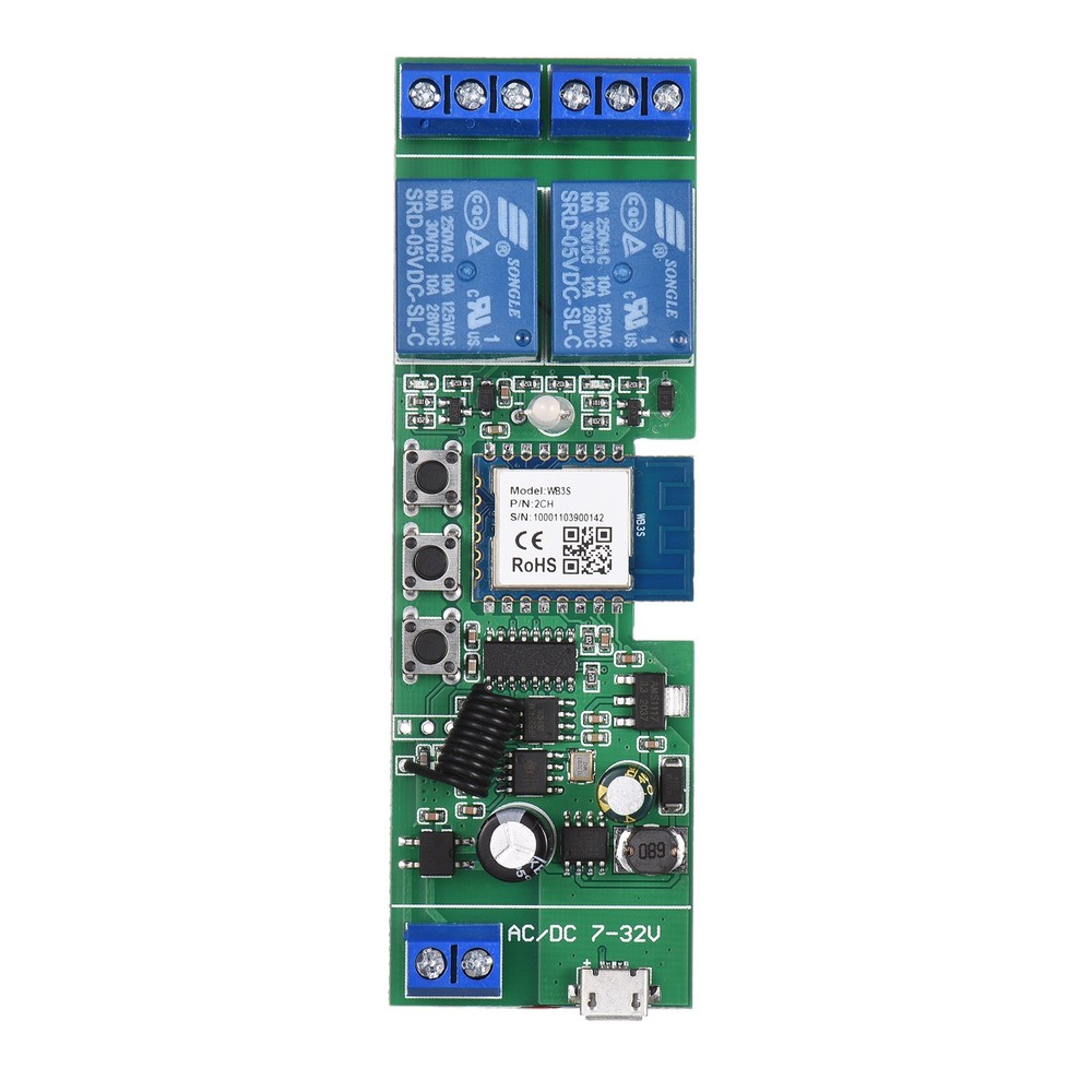 1 Pack Smart Wifi Switch Module Remote Control For Home ZTDC
