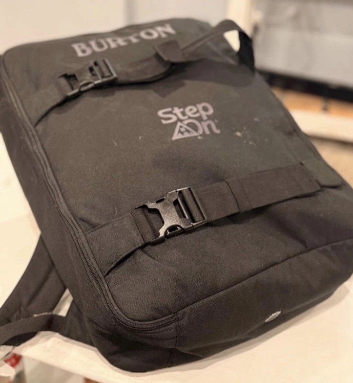 Burton STEP ON Snowboard Backpack Bag / Black / Waterproof / Padded / Large