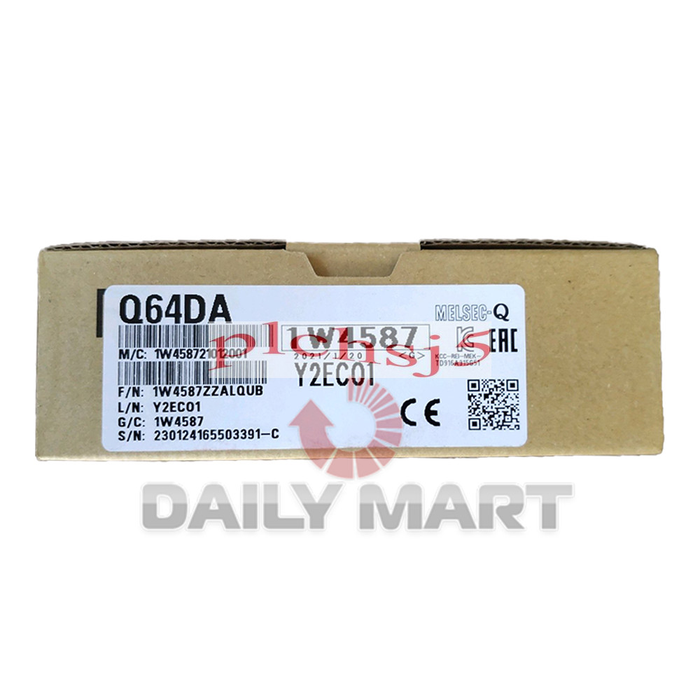 New In Box MITSUBISHI Q64DA PLC Module