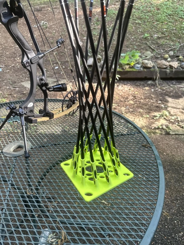 Archery Arrow Fletching Rack Stand