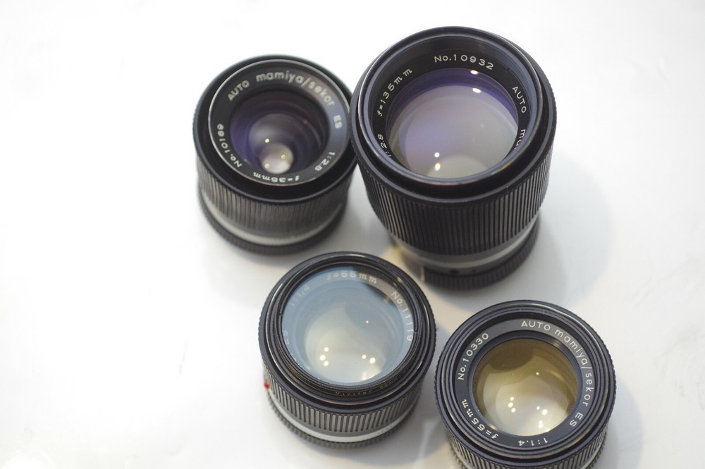 Mamiya Auto XTL ES Lens onto Canon EOS M mount Camera Adapter