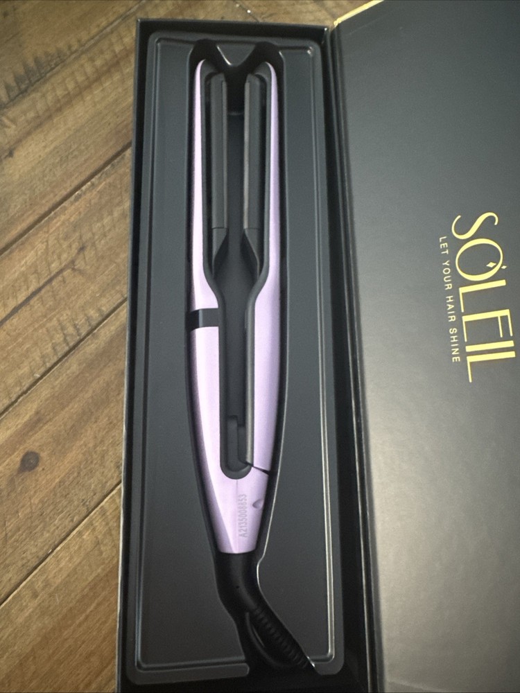 Soleil Professional Ceramic Flat Iron Magnetized Plates- MARBLE- MSRP $375