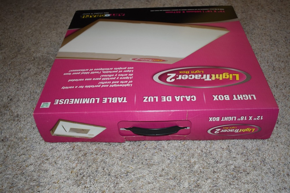 ArtOGraph LightTracer 2 Light Box, 12"x18", Original Box & Manual