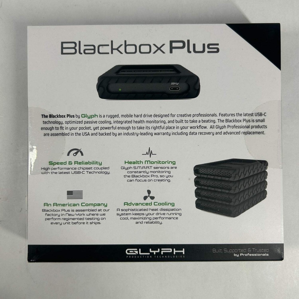 New Glyph Blackbox Plus External SSD BBPLSSD1000