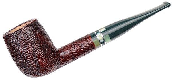 Savinelli Foresta Rusticated Brown Billiard (111 KS) 6mm Filter Pipe - New