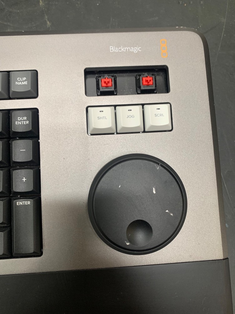 Blackmagic Design DaVinci Resolve Editor Keyboard READ