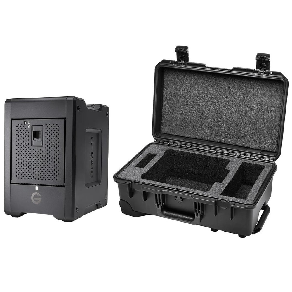 G-Drive Pelican iM2500 Storm Carry-On Case for G-RAID Shuttle 4 RAID Array with