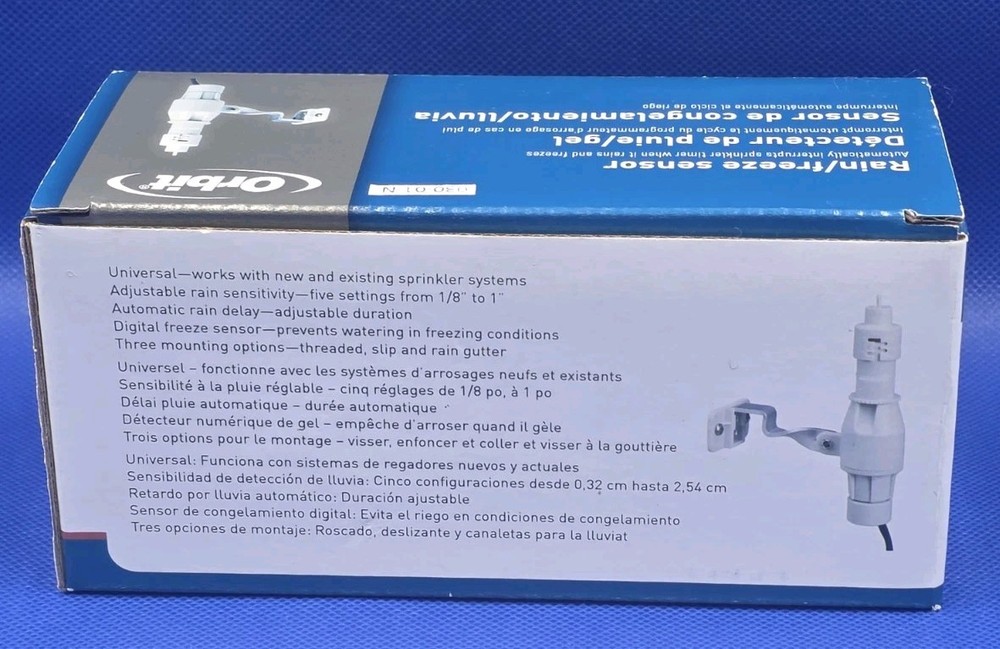Orbit 57069 Rain/Freeze Sensor Universal Automatic-Open Box New