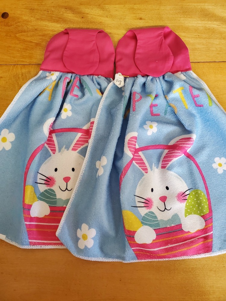 Set of 2 Handmade Hanging Kitchen Towels