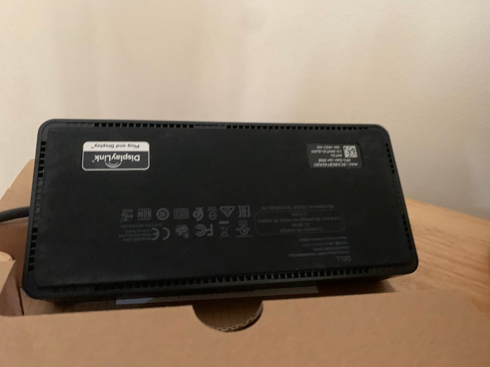 Dell D6000 Universal Docking Station - Black