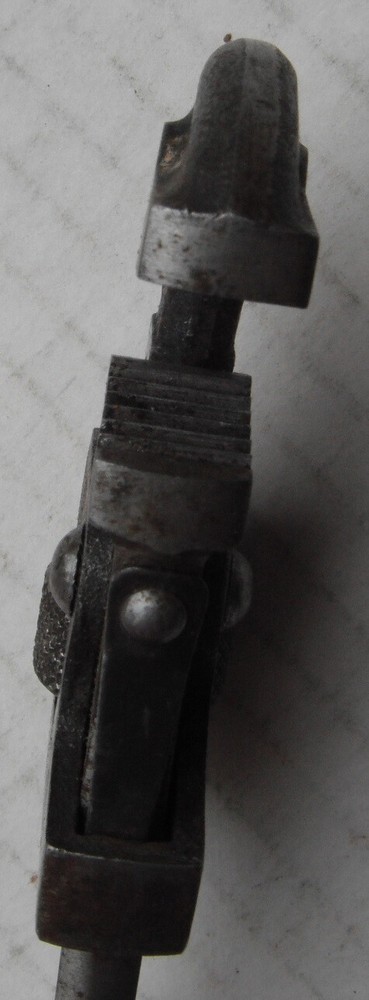 Small adjustable pipe wrench marked No 8...West Germany....old er