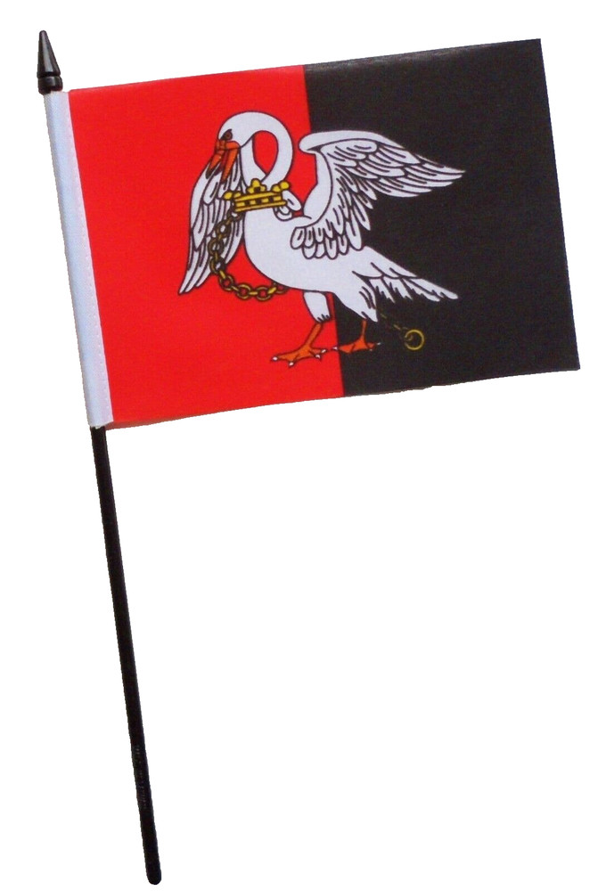 Buckinghamshire Small Hand Flag (6" x 4")