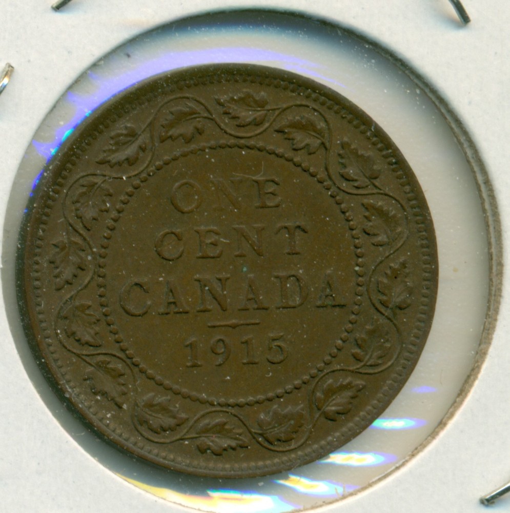 1915 CANADA LARGE CENT, EXTRA FINE, GREAT PRICE!