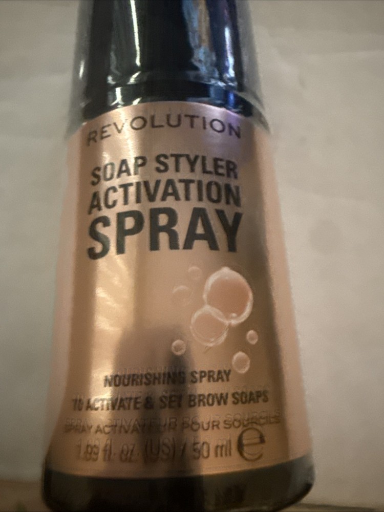 Makeup Revolution Soap Styler Activation Spray Brow Setting Mist 1.69oz 50ml New