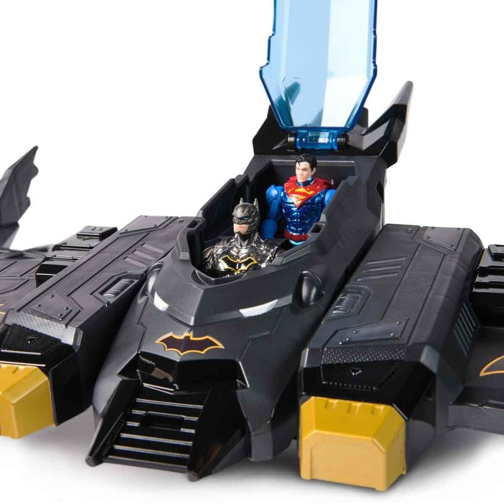 DC Comics, Metal Force Transforming Batwing, 2-in-1 Playset, 1, Multicolor