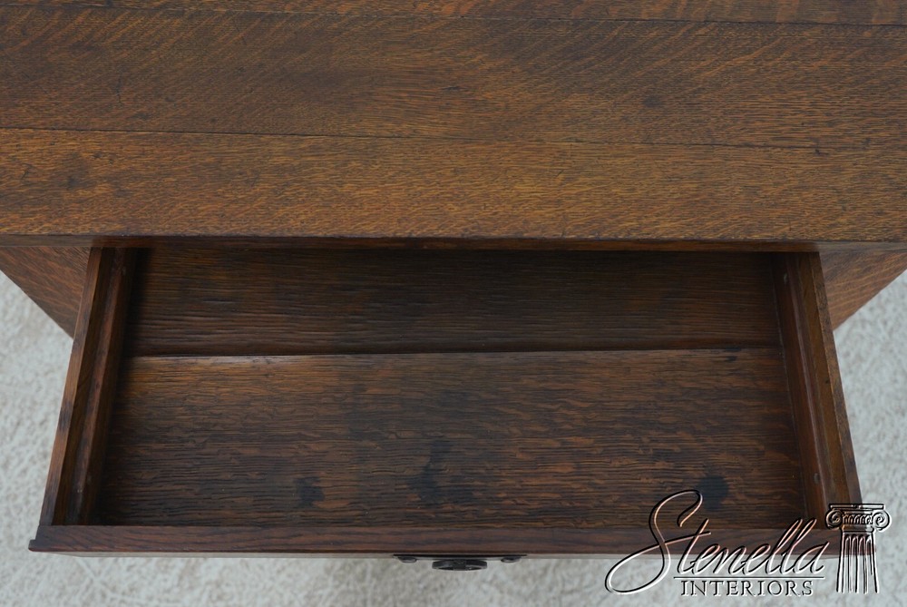 F68325: CHARLES LIMBERT Attributed Mission Oak Vintage Desk