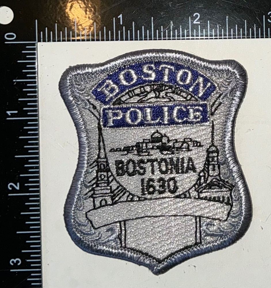 Boston MA Massachusetts Police Department Patch