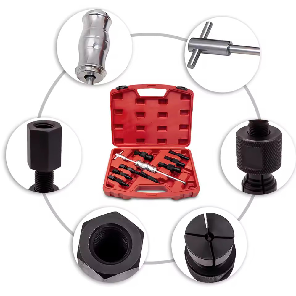 Blind Bearing Puller Kit Blind Hole Inner Bearing Remover Installer Tool Set