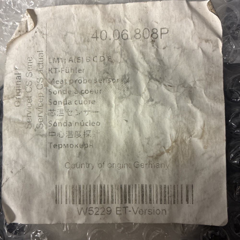 💥💥New Unused Rational 40.06.808P MEAT PROBE SENSOR💥💥