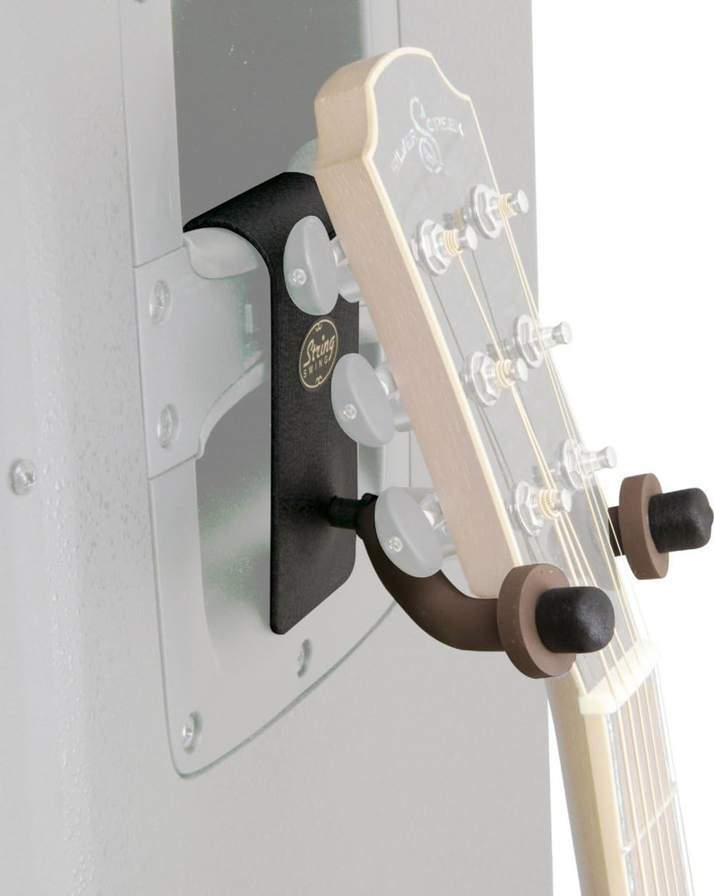 String Swing Clip-On Guitar Hanger for Amps round Handle