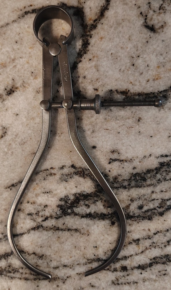 🗽  VINTAGE ATLAS TOOL CO. 6" OD CALIPER