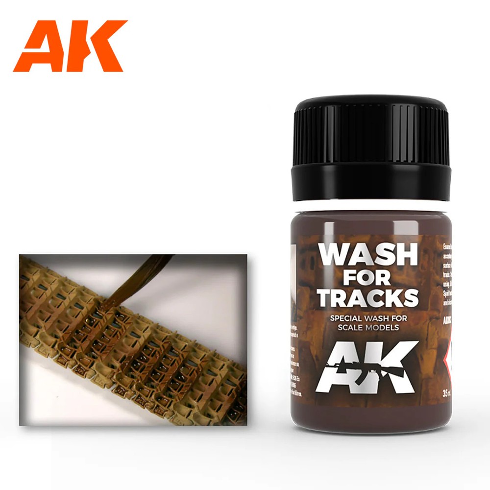 AK Interactive AK083 Track Wash 35ml