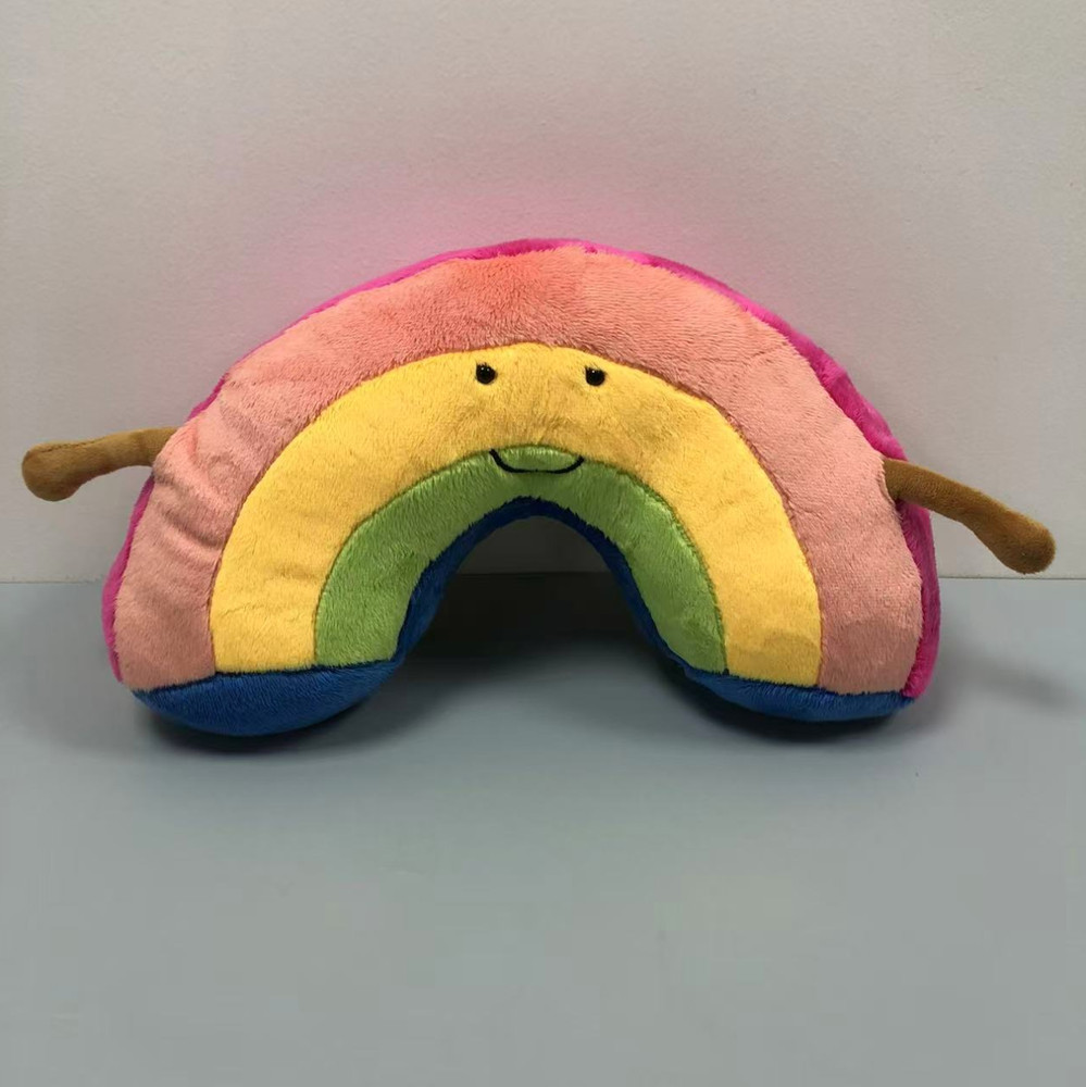 Jellycat NWT Rainbow Plush Stuffed Animal Amuseables Medium Includes dust bag