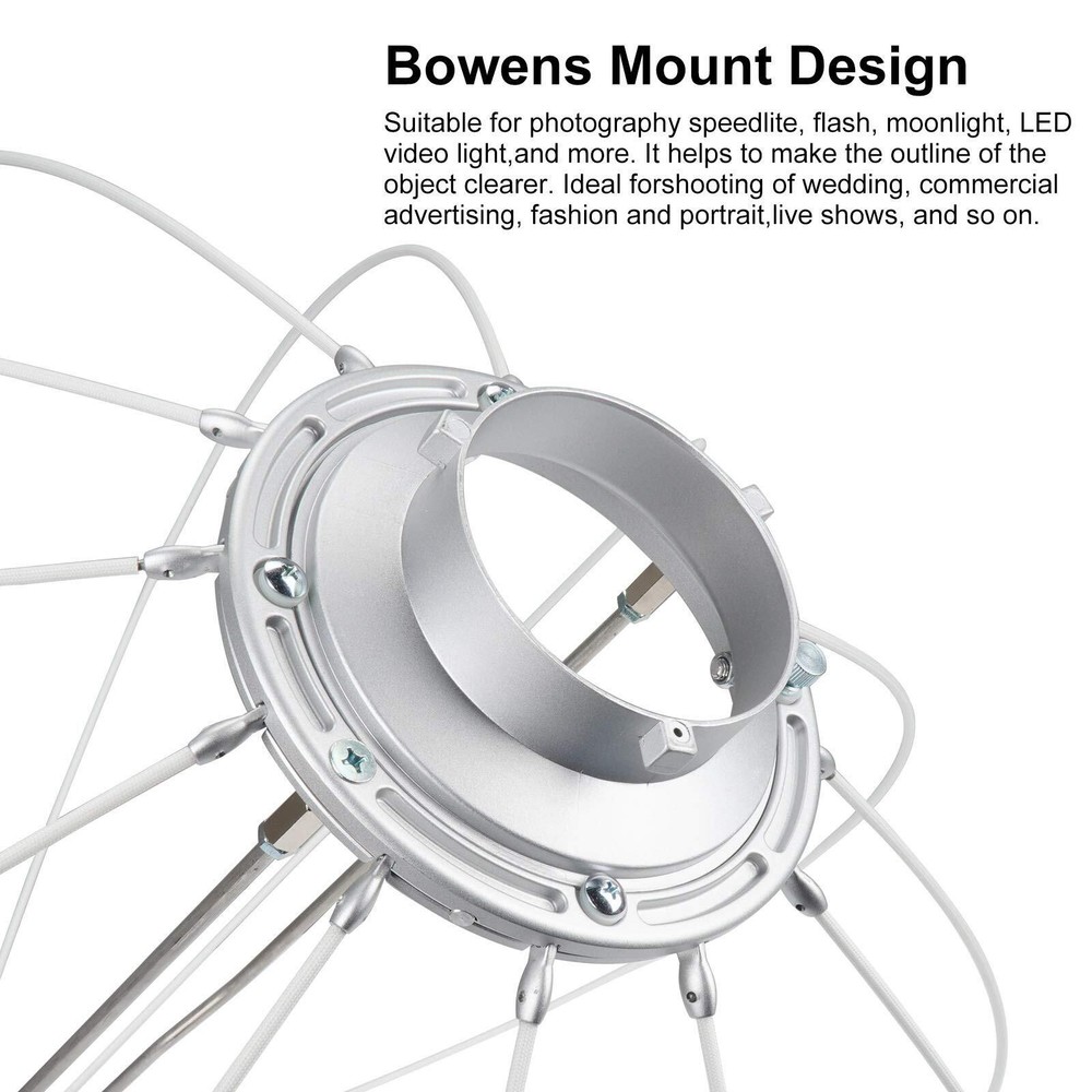 US Godox CS-65D 65cm Lantern Collapsible Softbox For Bowens Mount Studio Flash