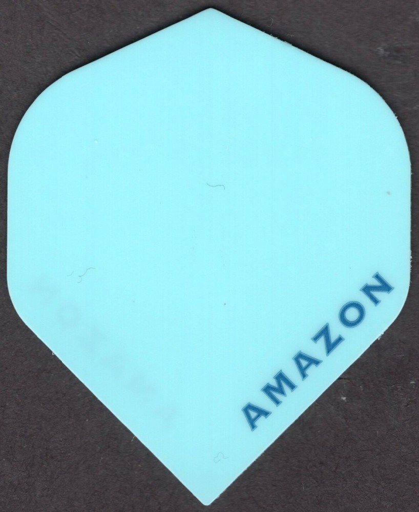 BABY BLUE AMAZON Dart Flights: 3 per set