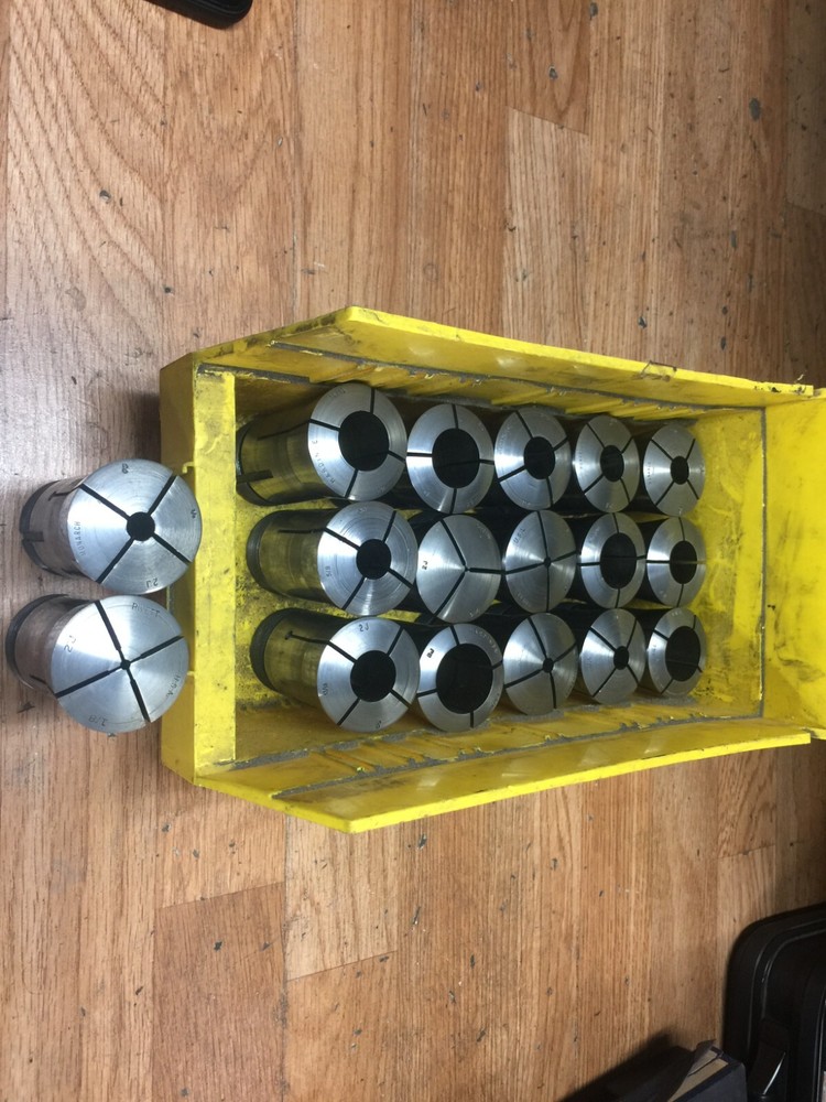 HARDINGE 2J COLLETS - DROP DOWN LIST FULL SIZE RUN & HEX COLLETS