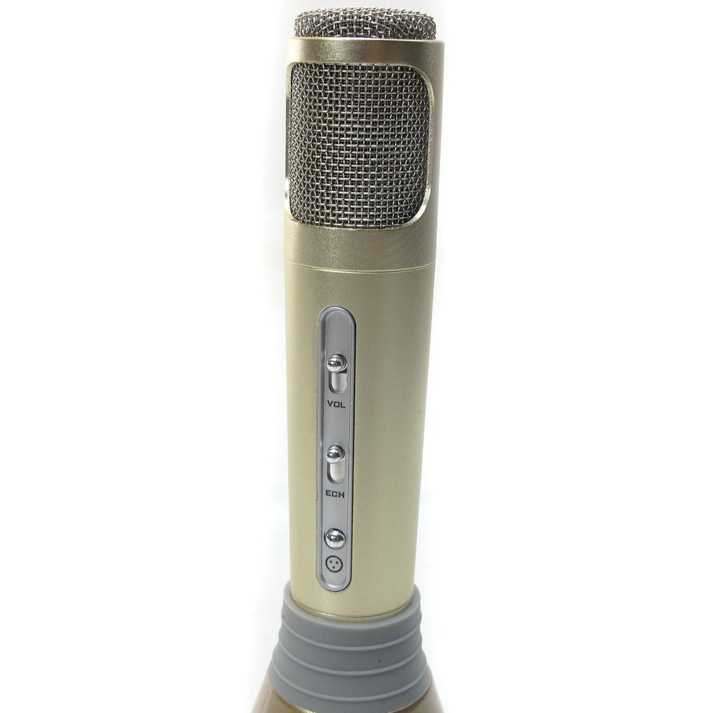 Mini Karaoke Wireless Bluetooth Handheld Microphone With Speaker