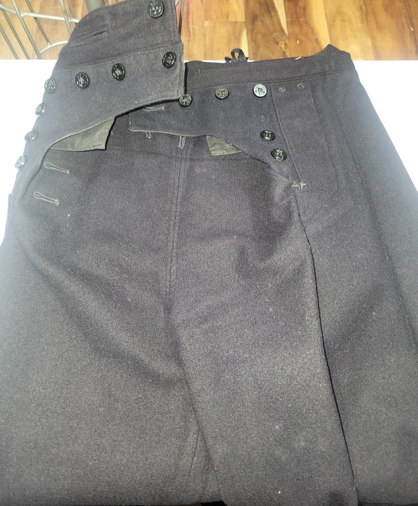 US NAVY Crackerjack Wool Sailor Uniform Set Shirt & Pants WW2